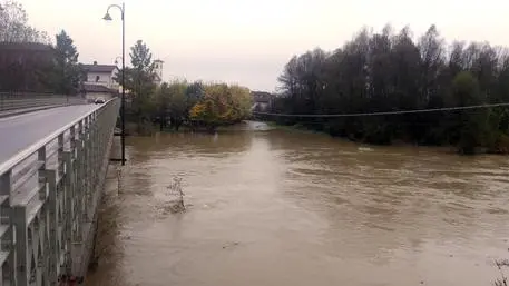 Il fiume Po alla Becca di Pavia - Foto Ansa © www.giornaledibrescia.it