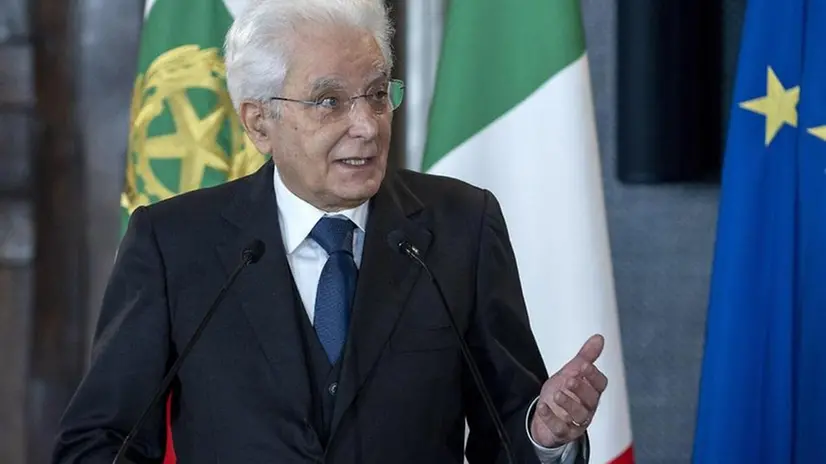 Il presidente Sergio Mattarella - Foto Ufficio stampa del Quirinale/Ansa/Francesco Ammendola