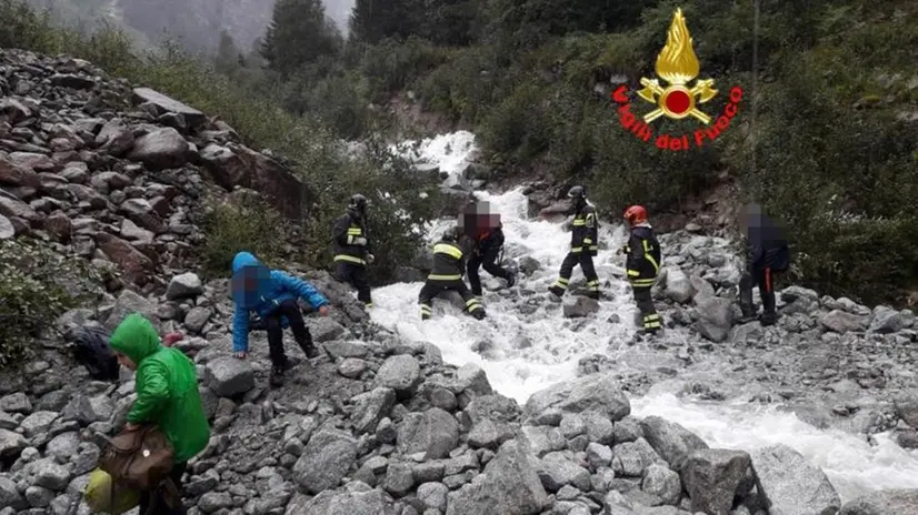 Escursionisti soccorsi a Temù