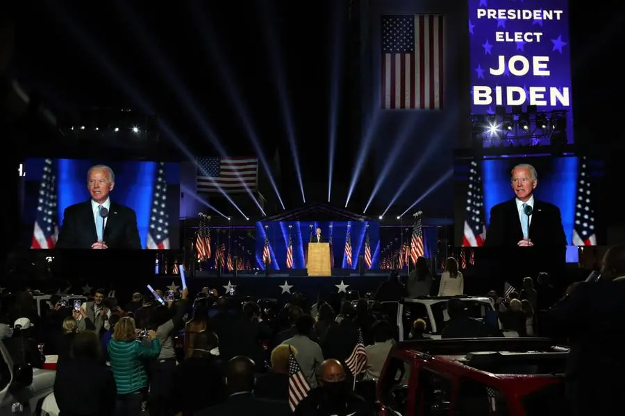 Joe Biden e Kamala Harris, il discorso della vittoria