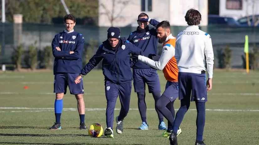 Diego Lopez durante un allenamento a Torbole Casaglia - Foto New Reporter © www.giornaledibrescia.it