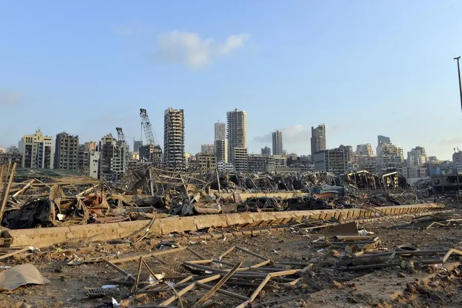 Gli effetti delle esplosioni a Beirut