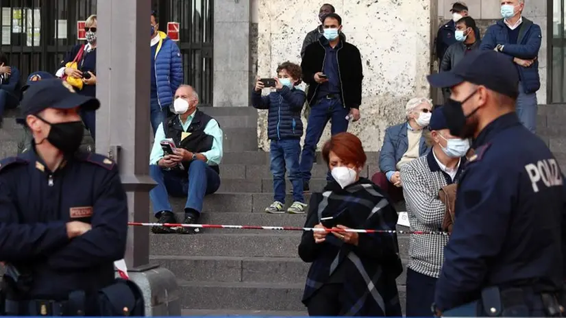 Controlli e mascherine per la Mille Miglia - © www.giornaledibrescia.it