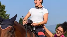«Per me andare a cavallo è come respirare», racconta Elena - Foto © www.giornaledibrescia.it
