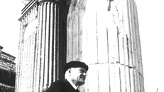 Giuseppe Ungaretti al Capitolium - © www.giornaledibrescia.it