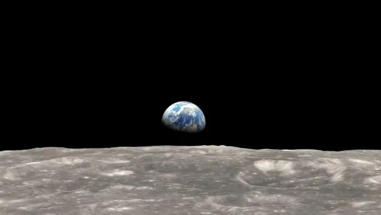 La Terra vista dalla Luna - Foto Nasa