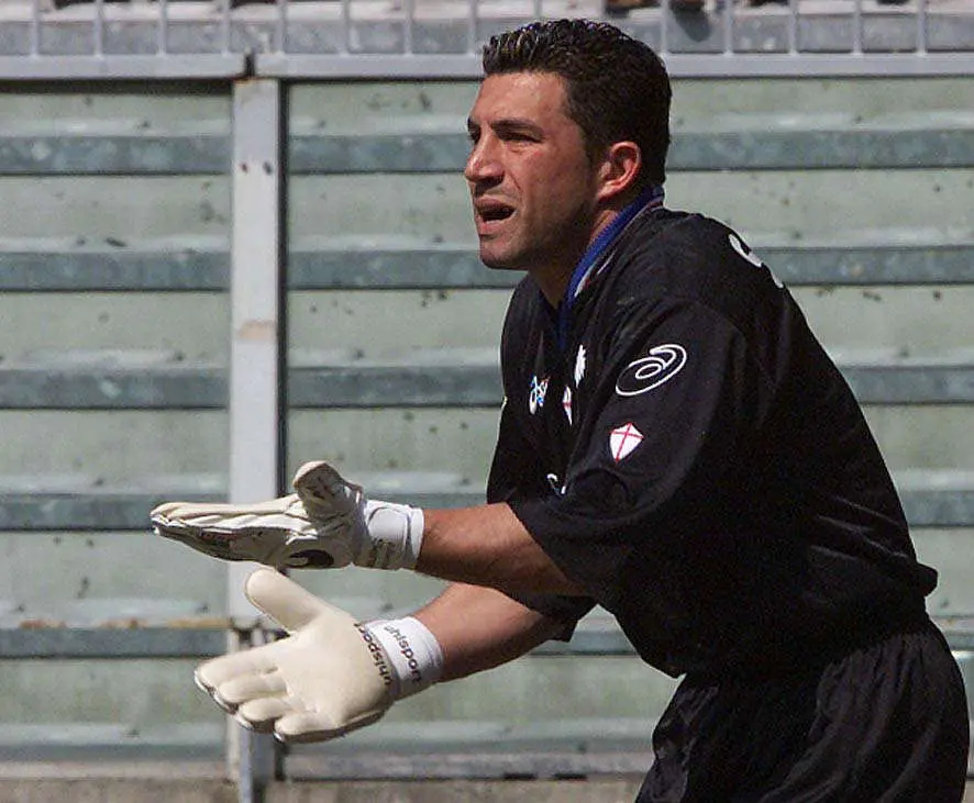 Matteo Sereni, portiere per due stagioni al Brescia