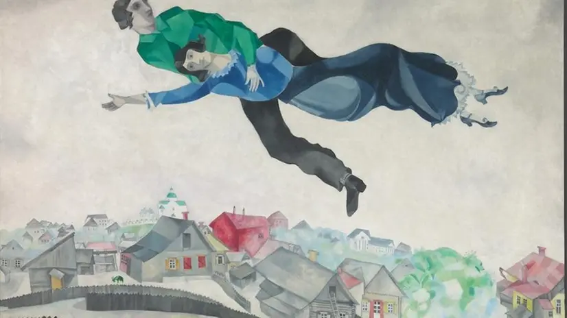 Sogno d'amore di Marc Chagall - © www.giornaledibrescia.it