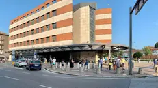 La palazzina dei prelievi e degli ambulatori del Civile - © www.giornaledibrescia.it