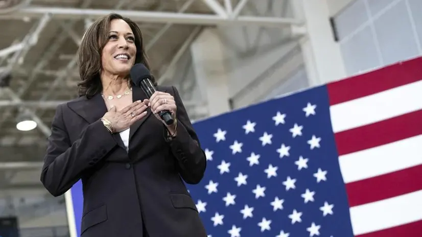 Kamala Harris, 54 anni -Foto Ansa/Epa/Etienne Laurent