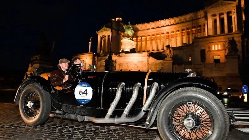 La Mille Miglia a Roma - © www.giornaledibrescia.it