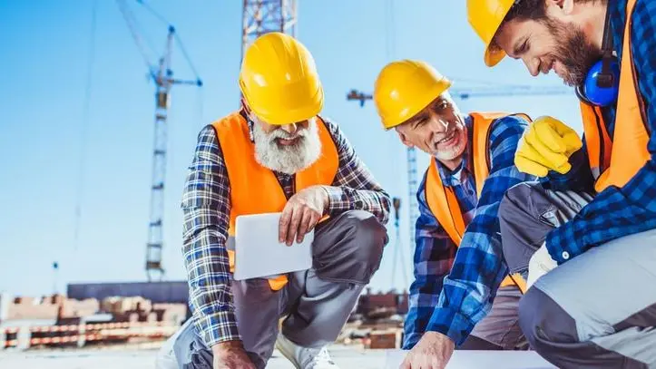 Al lavoro nei cantieri edili