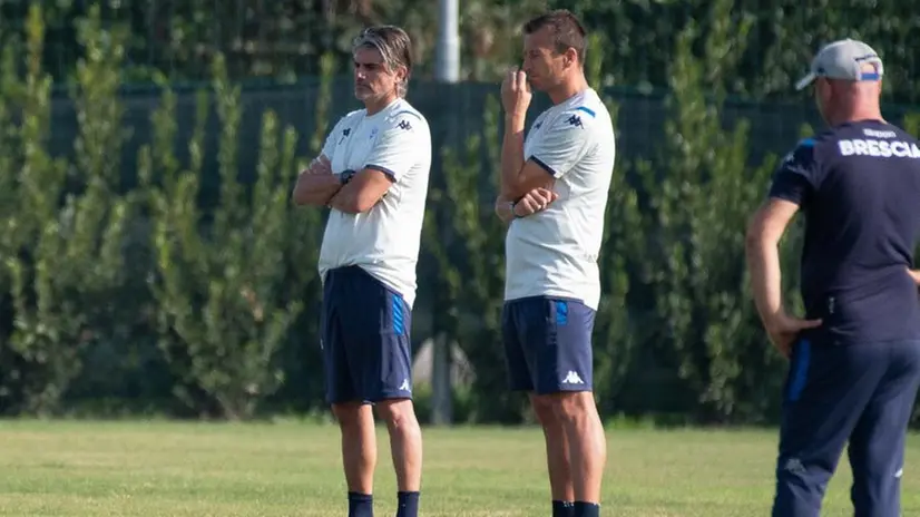 Lopez durante l'allenamento a Torbole Casaglia di ieri, la sessione odierna invece è stata sospesa - Foto New Reporter Favretto Checchi © www.giornaledibrescia.it