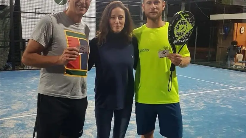 Martina Parmigiani ora si è data al padel