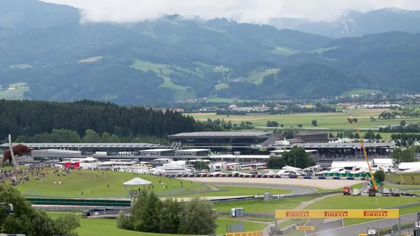 Il circuito di Spielberg in Austria - Foto Epa/Johann Groder © www.giornaledibrescia.it