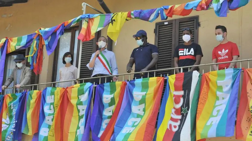 La manifestazione a Collebeato