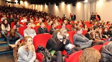 Il pubblico di una passata edizione del Booktrailer Film Festival - Foto © www.giornaledibrescia.it