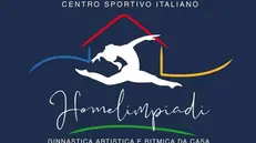 Il logo delle Homlimpiadi del Csi, manifestazione regionale di ginnastica artistica - Foto © www.giornaledibrescia.it
