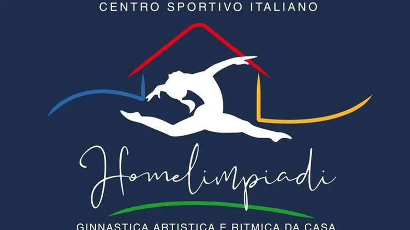 Il logo delle Homlimpiadi del Csi, manifestazione regionale di ginnastica artistica - Foto © www.giornaledibrescia.it