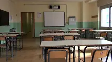 Una classe senza alunni