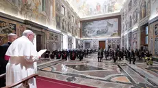 Medici e infermieri in udienza dal Papa