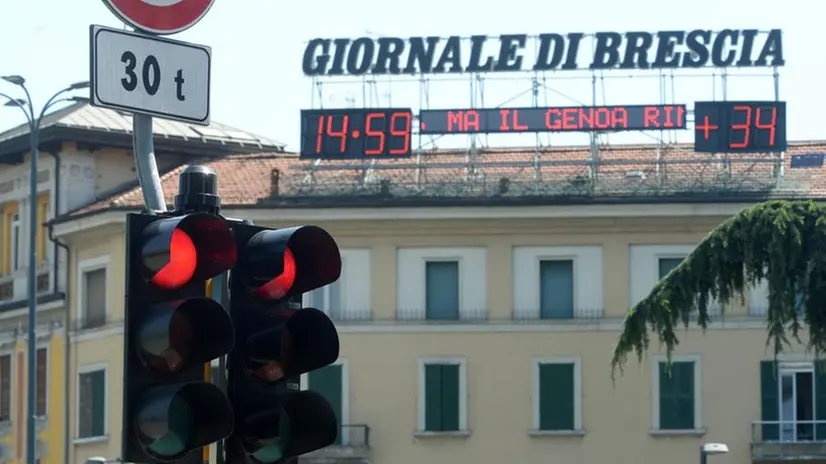 Caldo a Brescia, ma nulla di eccezionale