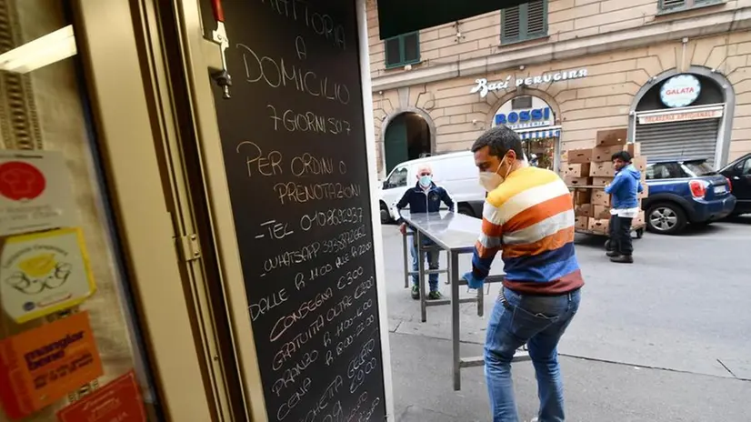 Un ristorante pronto a riaprire - Foto Ansa © www.giornaledibrescia.it