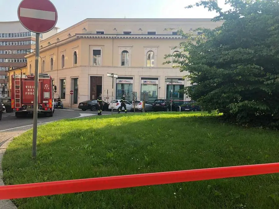Fuga di gas, evacuata anche la sede del Brescia Calcio