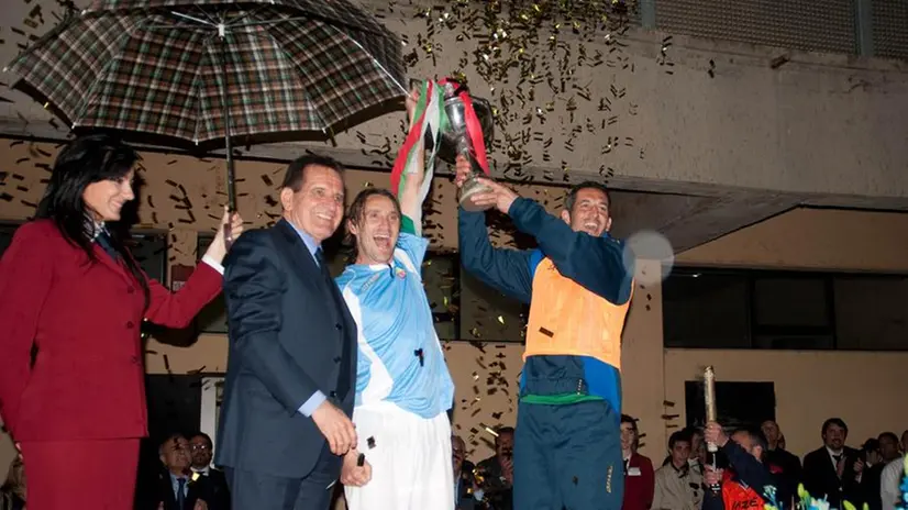 Lumezzane, 10 anni fa il trionfo in Coppa Italia - Foto New Reporter © www.giornaledibrescia.it