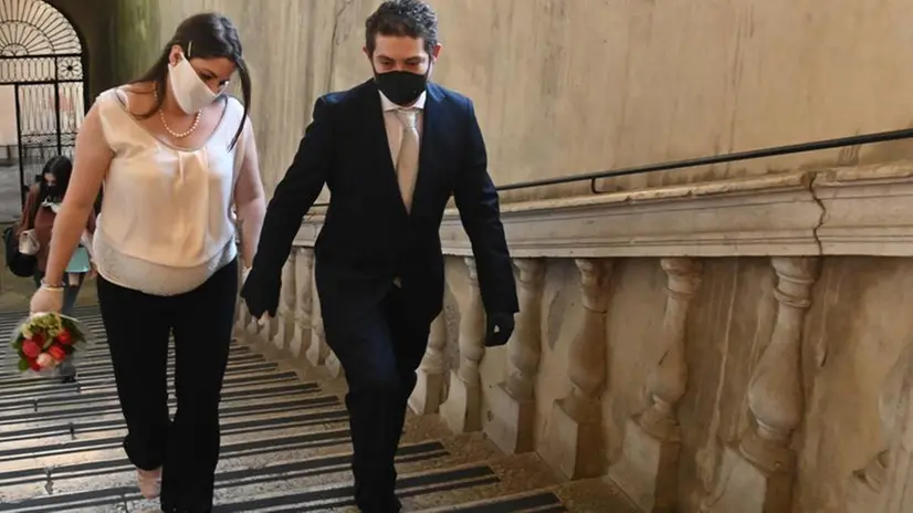 Il primo matrimonio dopo l'emergenza sanitaria