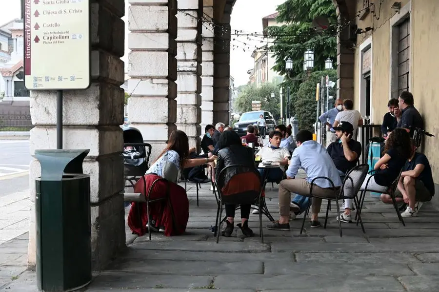 Dopo il lockdown Brescia riparte