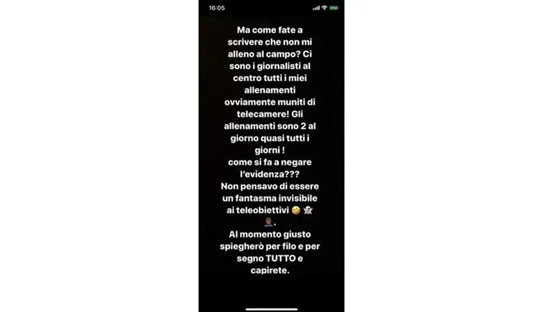 Il post di Balotelli