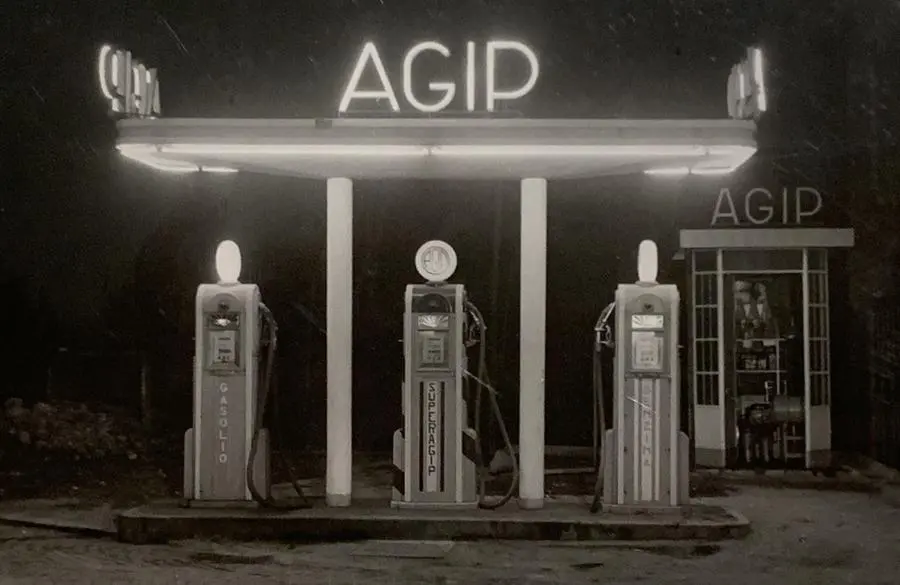 Gli storici distributori Agip