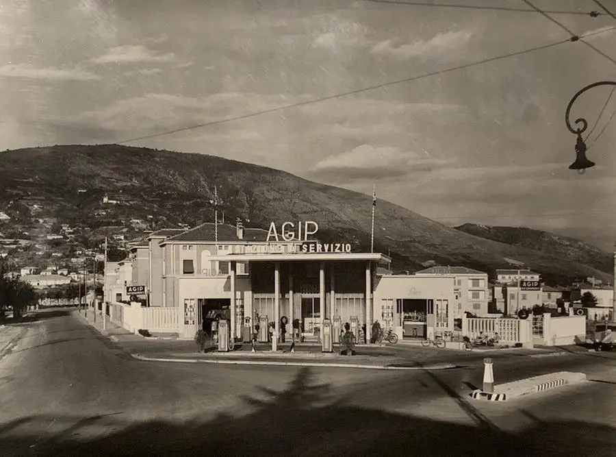 Gli storici distributori Agip