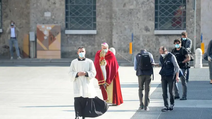La celebrazione del Venerdi santo del vescovo