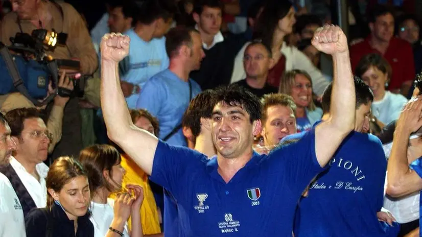 La Systema Brescia di pallanuoto campione d'Italia nel 2003
