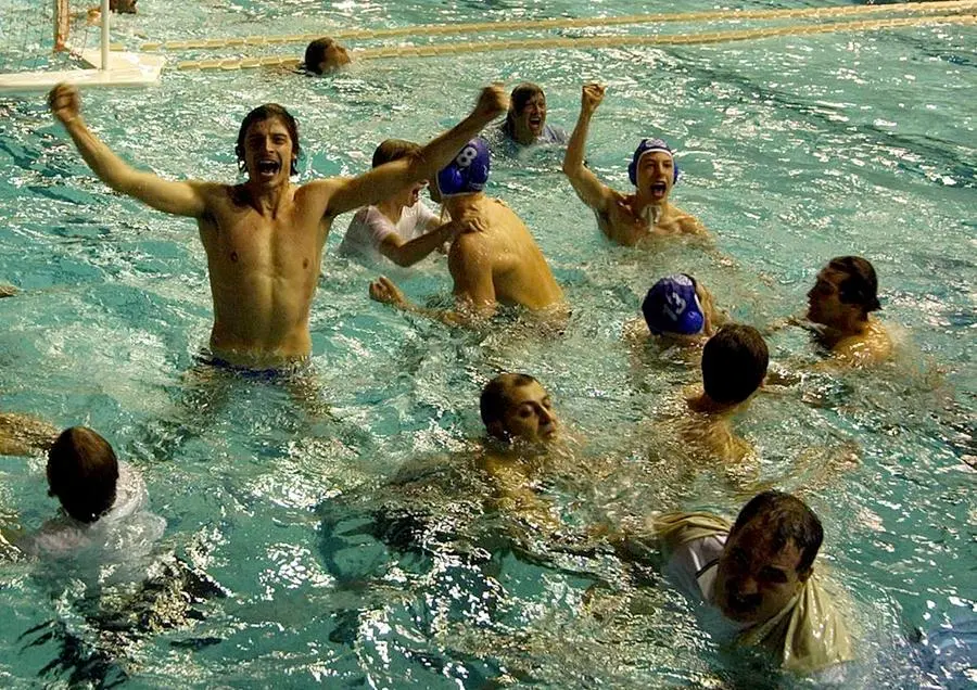 La Systema Brescia di pallanuoto campione d'Italia nel 2003