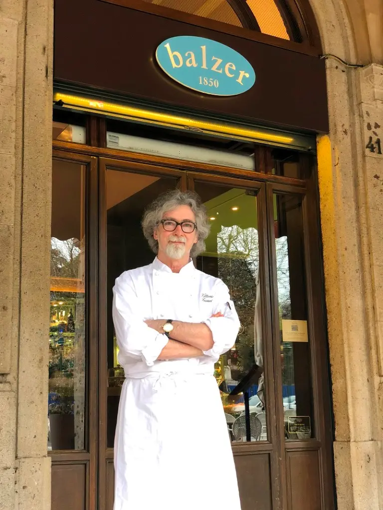 Lo chef  Vittorio Fusari