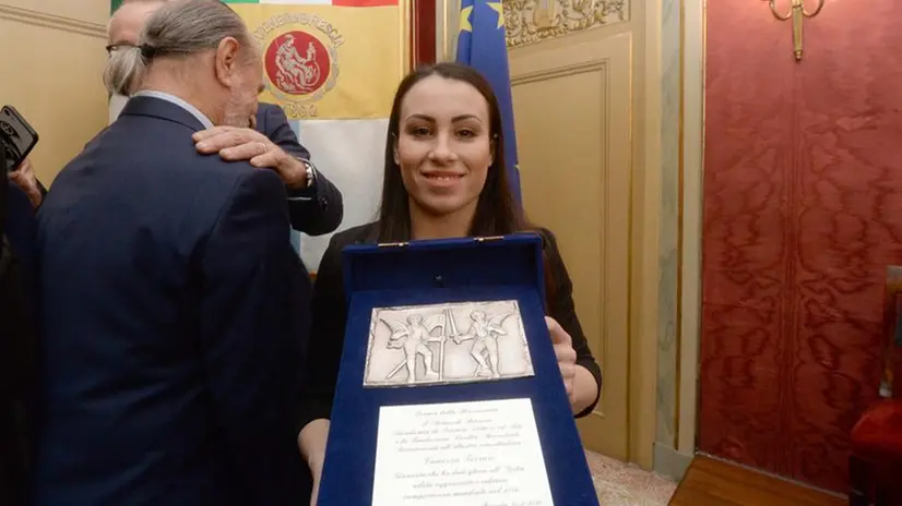 Premio della Brescianità, tra gli alfieri premiati la farfalla Vanessa Ferrari