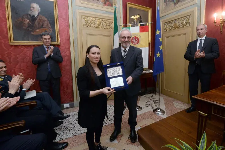 Premio della Brescianità, tra gli alfieri premiati la farfalla Vanessa Ferrari