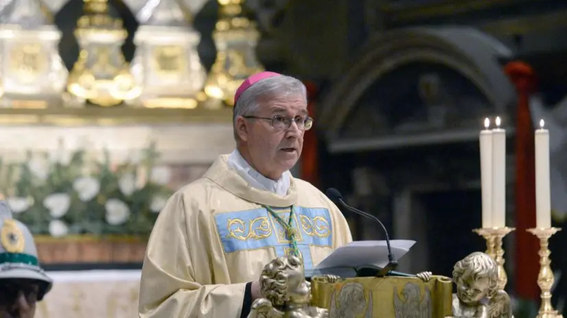 La celebrazione nella basilica delle Grazie