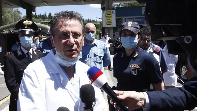 Il professor Sabino Scolletta, direttore del Dipartimento di Emergenza urgenza dell'ospedale di Siena - © www.giornaledibrescia.it