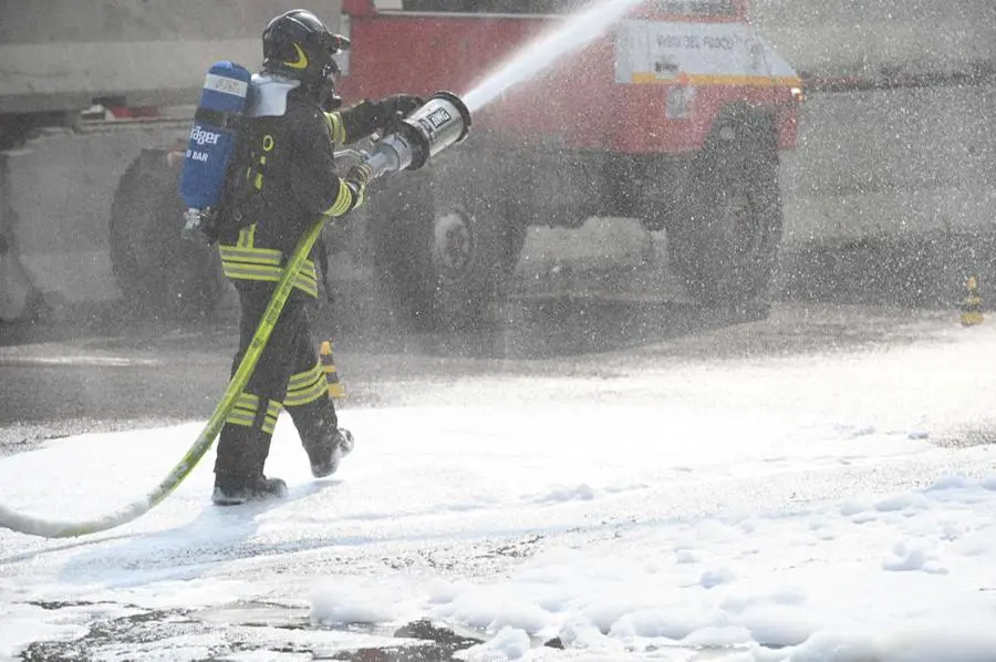 Vigili del Fuoco, esercitazione nazionale antincendio a Brescia