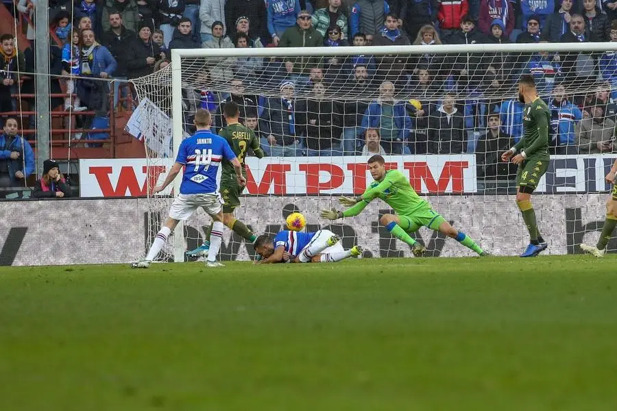 Il Brescia travolto dalla Samp