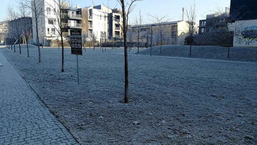 Neve chimica e galaverna in città