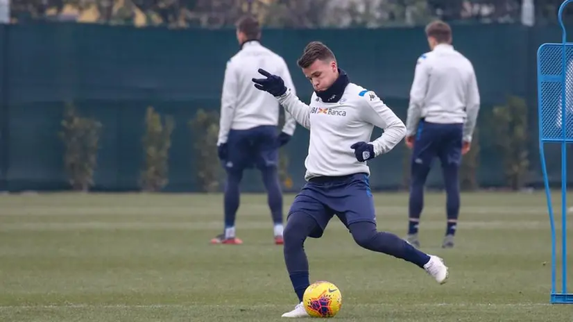 L'allenamento di Skrabb col Brescia