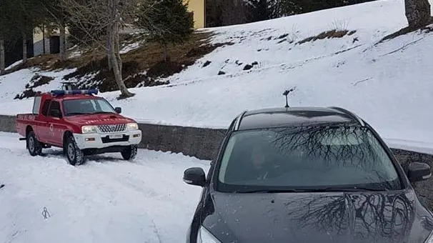 Disavventura sulla strada per la piana del Baremone