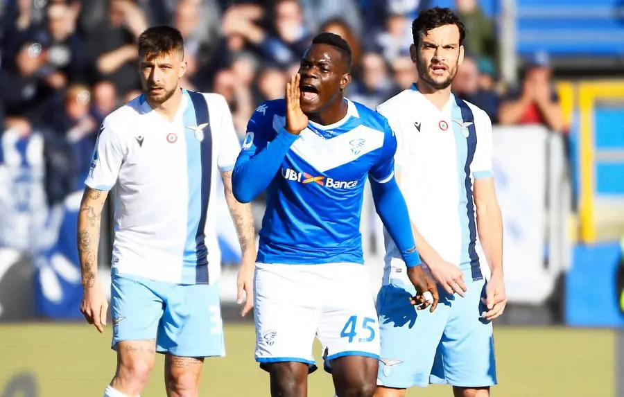 Mario Balotelli contro la Lazio