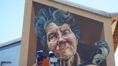 Il murale di Vera Bugatti a San Bartolomeo