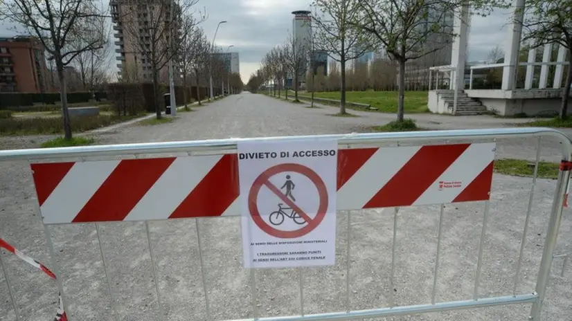 Parchi chiusi, controlli in città